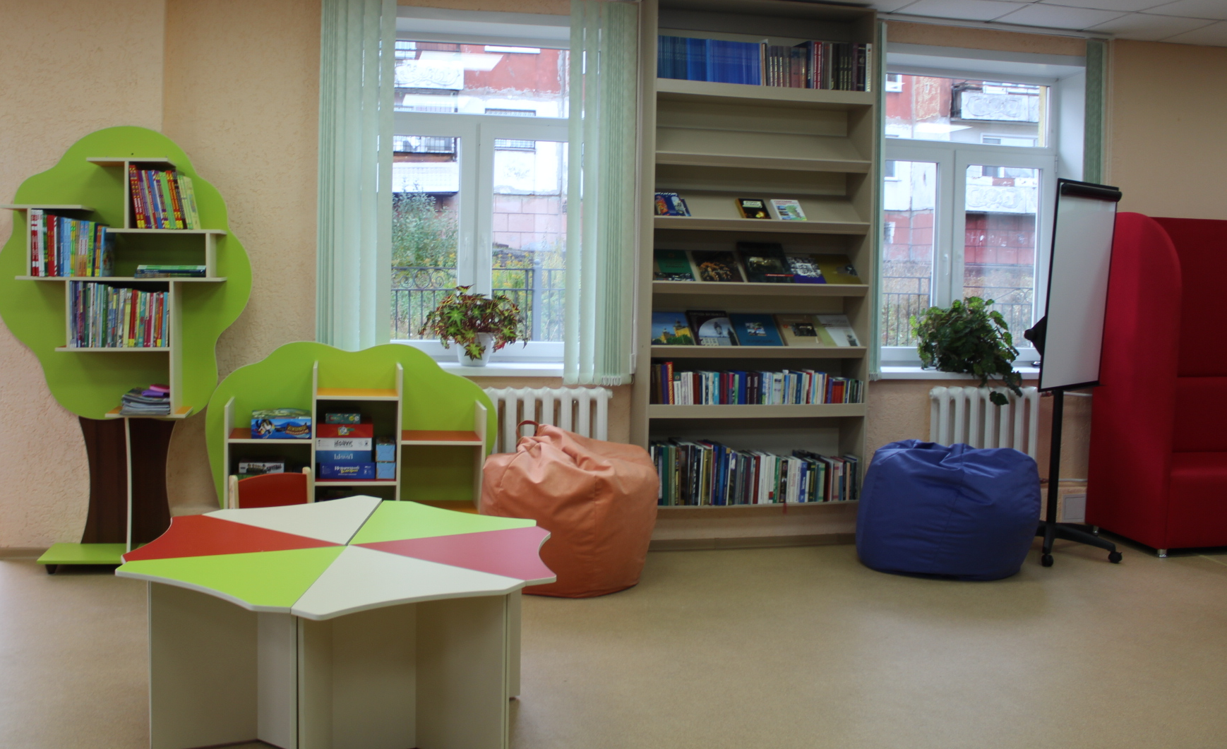 Библиотека оформление детского зала